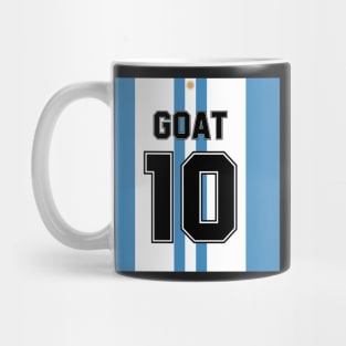 Lionel Messi Goat 10 Mug